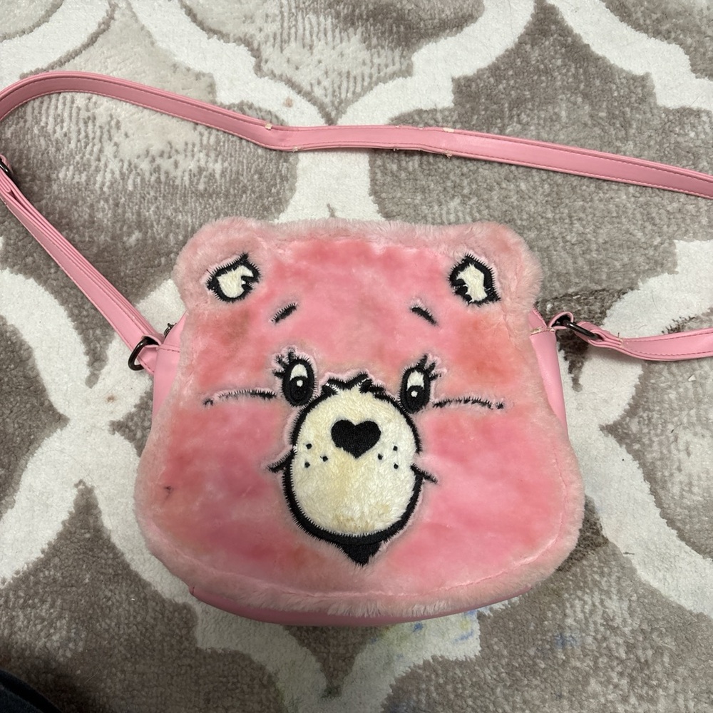 Iron Fist Pink Care Bears Purse